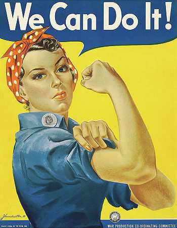 我们能做到，1943年`We Can Do It, 1943 by American School