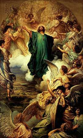 阿森松岛，1879年`The Ascension, 1879 by Gustave Dore