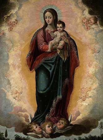 玫瑰圣母`Our Lady of the Rosary by Juan de Uceda