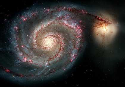 涡状星系`The Whirlpool Galaxy by Cosmic Photo