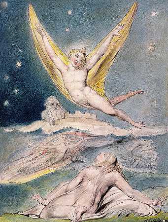 云雀，1820年`The Lark, 1820 by William Blake