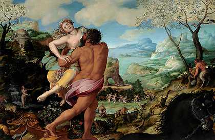 Proserpine绑架案，1570年`The Abduction of Proserpine, 1570 by Alessandro Allori