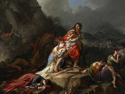 1806年的地震`The Earthquake, 1806 by Jean-Pierre Saint-Ours
