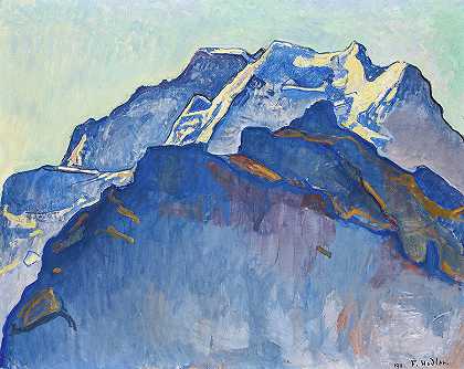 少女`The Jungfrau by Ferdinand Hodler
