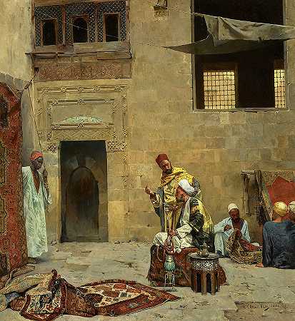 地毯商`The Carpet Merchants by Charles Wilda