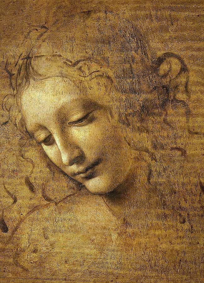 斯卡皮格里塔`La Scapigliata by Leonardo da Vinci