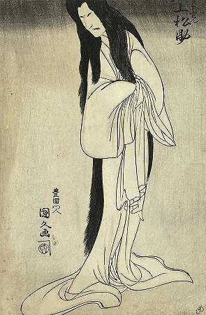 奶妈的幽灵`The ghost of the wet-nurse by Utagawa Kunihisa