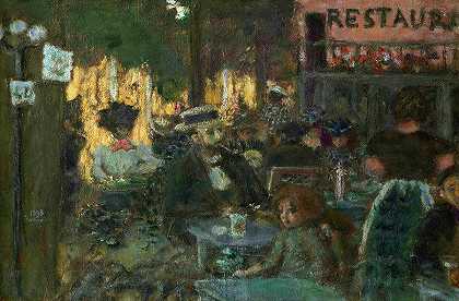 万国津梁馆`Cafe Terrace by Pierre Bonnard