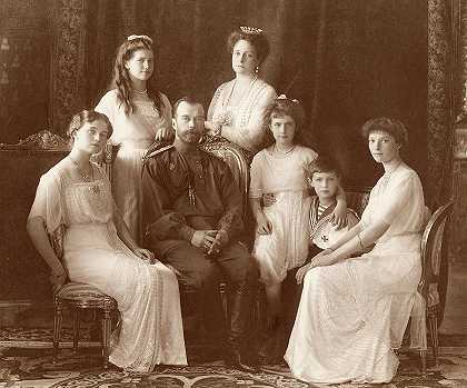 俄罗斯沙皇尼古拉斯二世的家人，罗曼诺夫`The Family of Tsar Nicholas II of Russia, Romanov by Russian History
