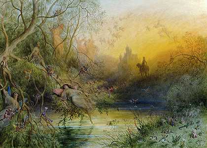 仙境`The Fairy Land by Gustave Dore