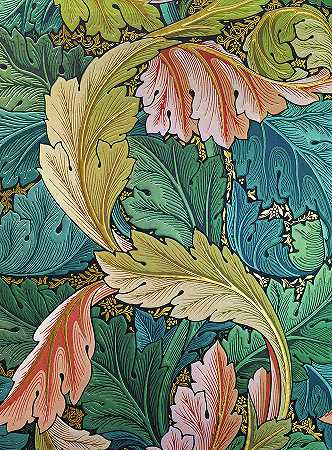 Acanthus壁纸`Acanthus, Wallpaper by William Morris