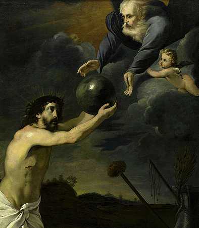 耶稣的祈祷，17世纪`The Prayer of Jesus, 17th century by Alonso Cano