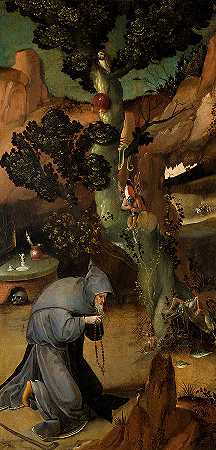 圣安东尼的诱惑`Temptation of Saint Anthony by Jan Wellens de Cock