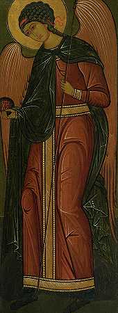 大天使加布里埃尔十五世`Archangel Gabriel, XV by Russian Icon