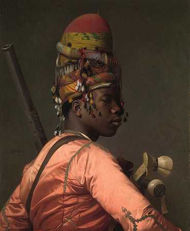 巴什巴祖克`Bashi~Bazouk (1868) by Jean-Léon Gérôme