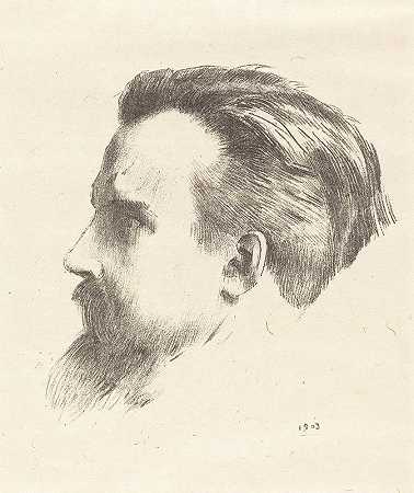 莫里斯·丹尼斯`Maurice Denis (1903) by Odilon Redon