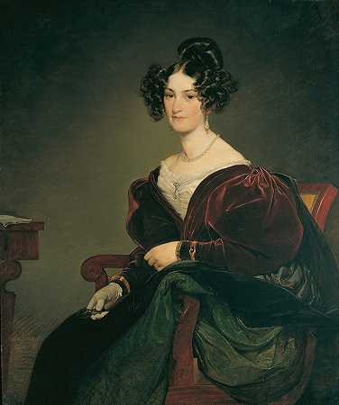 阿玛莉·克莱因`Amalie Klein (1834) by Friedrich von Amerling