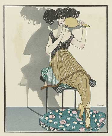正确的语调公报。艺术–时尚轻浮艺术家。`Gazette du Bon Ton. Art – Modes & Frivolités; Artists. (1914) by Francisco Javier Gosé