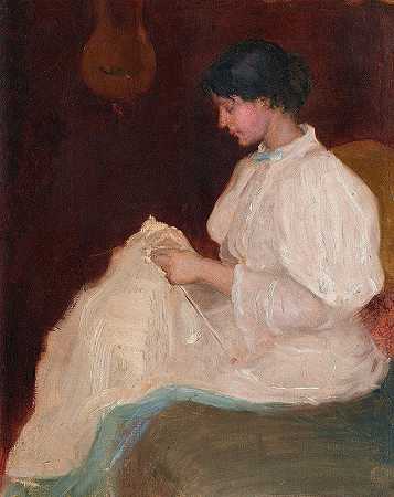 完全聊天`Helen Pratt (1897) by Bela Lyon Pratt
