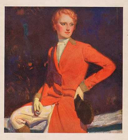 图片评论`Pictorial review (1930) by McClelland Barclay