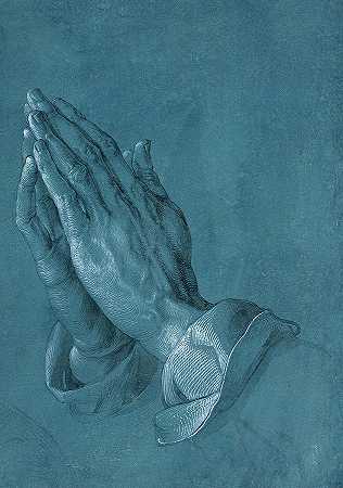 祈祷之手，使徒`Praying Hands, Apostle by Albrecht Durer