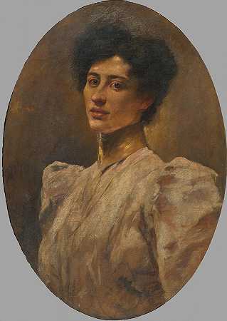 维多利亚·施泰格`Victoria Steiger (1905~1906) by Cecil van Haanen