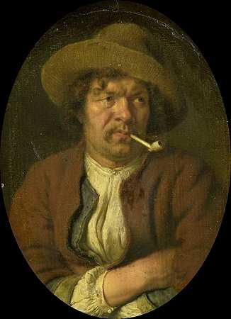 吸烟者`The Smoker (1655 ~ 1680) by Ary de Vois