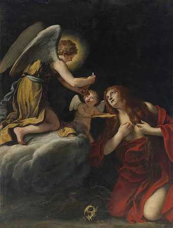 抹大拉最后的圣餐`The Last Communion Of The Magdalene by Lucio Massari
