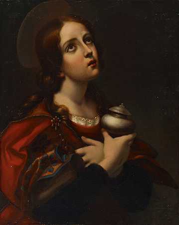 玛丽抹大拉`Mary Magdalene (1805 ~ 1949) by Salomon Andersson