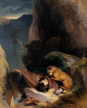 附件：1829`Attachment, 1829 by Edwin Landseer