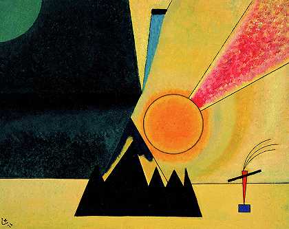 发展，1926年`Development, 1926 by Wassily Kandinsky