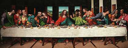 最后的晚餐`The Last Supper by Giampietrino after Leonardo da Vinci