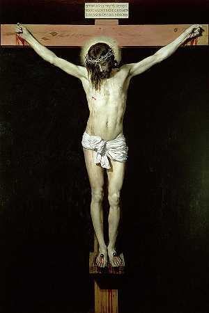 十字架上的基督，1632年`Christ on the Cross, 1632 by Diego Velazquez