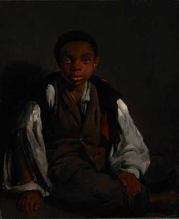 黑人男孩`The Black Boy by William Lindsay Windus