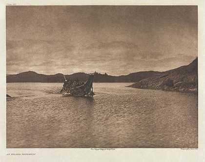 内河航道，1914年`An Inland Waterway, 1914 by Edward Sheriff Curtis