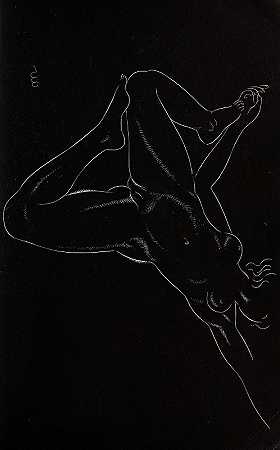 二十五个裸体Pl 08`Twenty~five nudes Pl 08 (1951) by Eric Gill