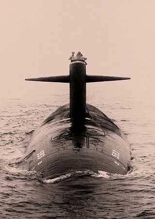 美国军舰脱粒潜艇，SSN-593`USS Thresher Submarine, SSN-593 by American School