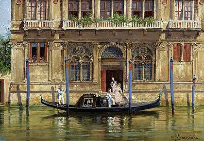 威尼斯文德拉明宫`Vendramin Palace, Venice by Antonietta Brandeis