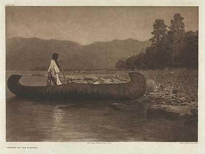 库特奈国家，1910年`Country of the Kutenai, 1910 by Edward Sheriff Curtis
