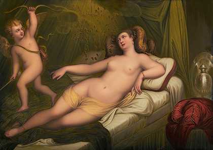 Danaë，在提香之后`Danaë, after Titian (1812) by Henry Bone