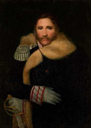 亨利克·德姆宾斯基将军画像（1791-1864）`Portrait of general Henryk Dembiński (1791–1864) (circa 1850) by Wojciech Korneli Stattler