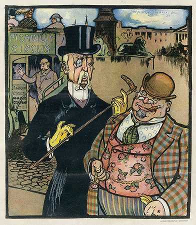 一流的谎言`A first~class lie (1899) by Frank Arthur Nankivell