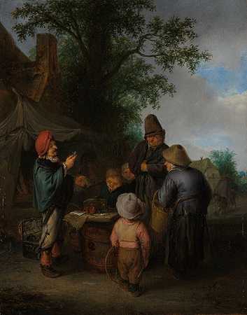江湖医生`The Quacksalver (1648) by Adriaen van Ostade