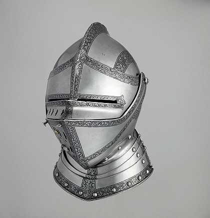 关闭头盔，1560`Close Helmet, 1560 by German School