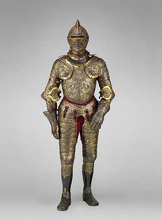 法兰西国王亨利二世的盔甲`Armor of Henry II, King of France by French School