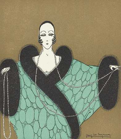 珠宝商Técla的广告`Advertentie van juwelier Técla (1920) by Imprimerie Studium