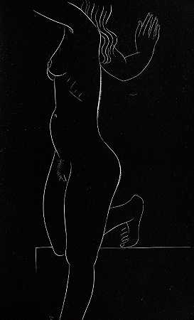 二十五个裸体Pl 25`Twenty~five nudes Pl 25 (1951) by Eric Gill