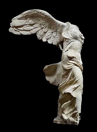 萨莫特种族的胜利，萨莫特种族的胜利`The Winged Victory of Samothrace, La Victoire de Samothrace by Greek Art