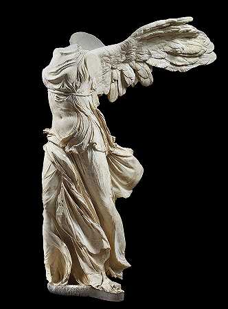 萨莫特拉克的胜利`Winged Victory of Samothrace by Greek Art