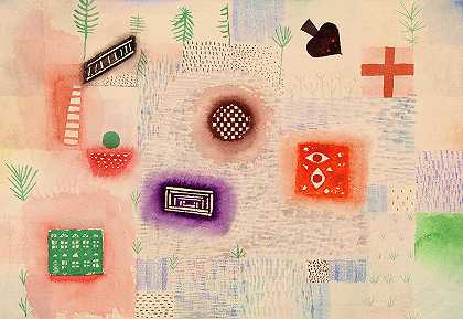 放置标志`Place Signs by Paul Klee